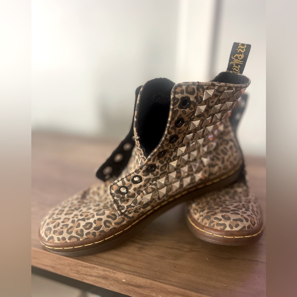 Dr. Martens Leopard Boots